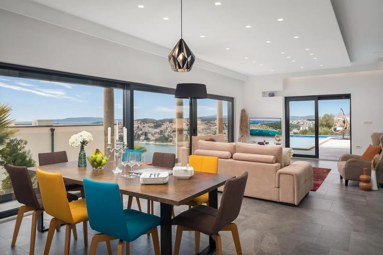 Luxury Villa Black Pearl With Pool Trogir 0*,  Croatia