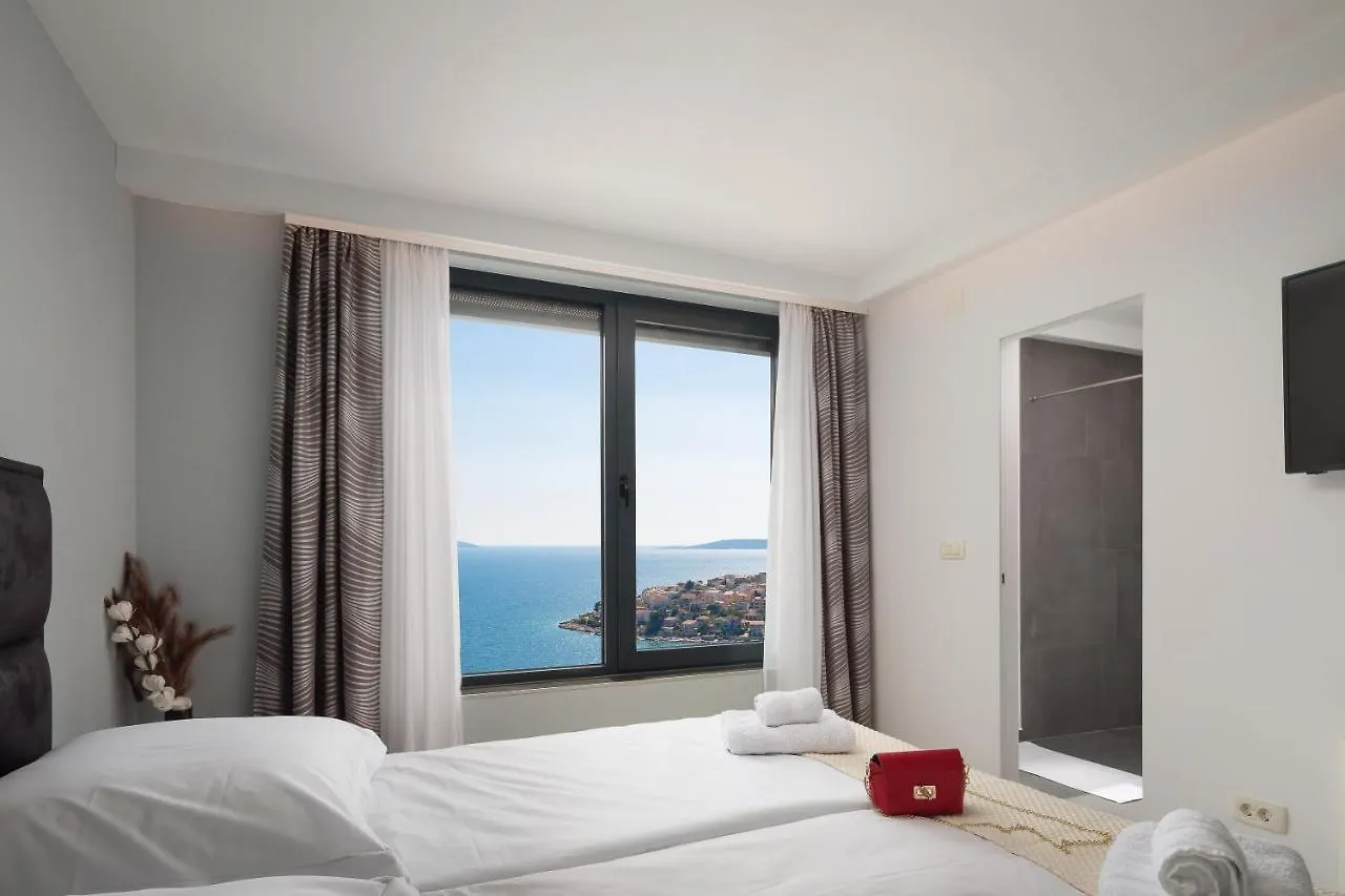 Luxury Villa Black Pearl With Pool Trogir Croatia